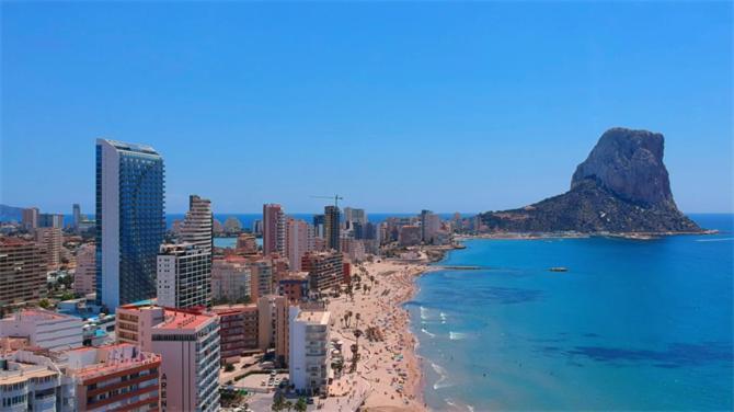 Preciosa Apartamento 150M Del Mar Калпе Екстериор снимка